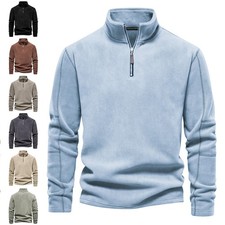 Mens Half Zip Fleece Jacket