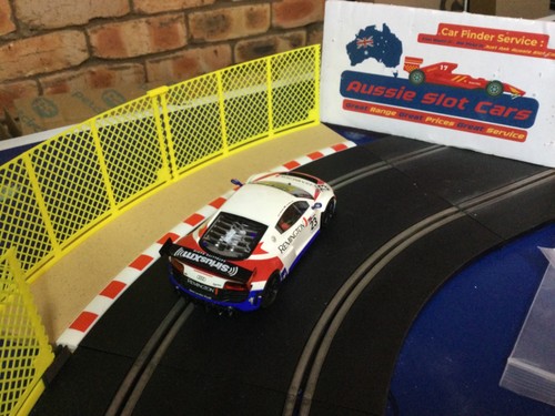 Scalextric slotcar track - slotcar,