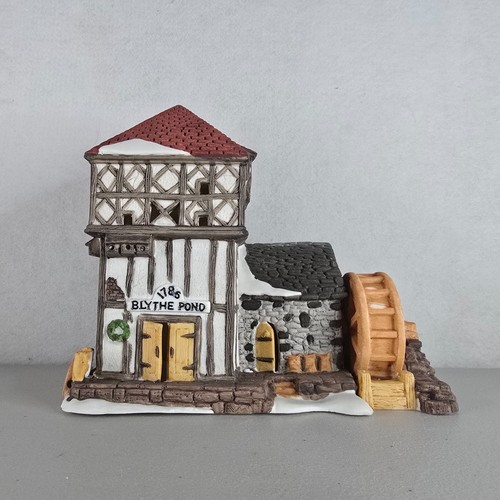 Vtg dickens village blythe - dickens,