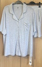 F&F Ladies Grey Ribbed Short