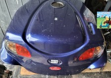 Van OS Excel Mobility Scooter Blue Rear Cover with Lights Tested & Working