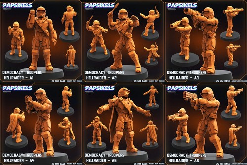 Democracy troopers hellraider - democracy,