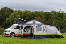 OLPRO Hive Campervan Awning (Fibreglass Poles) driveaway - with Sleeping Pod