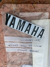 YAMAHA RD250 A RD350 A TANK BADGE 360 -24161-11 TANK EMBLEM RD250B RD350B LH OE