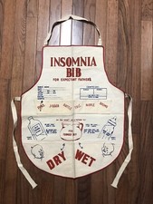 Vintage Insomnia Bib For