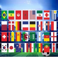 40FT Long 32 X Flags of the