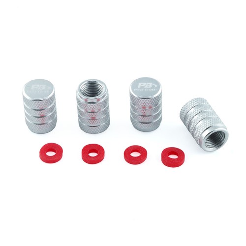 Valve caps dust - valve, silver
