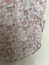 Vintage Style Pillowcase x 1, Ditsy Floral, Ruffle Frill Trim, Primark.