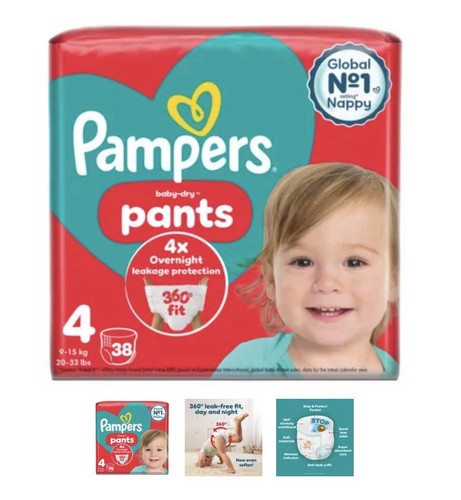 Pampers baby dry nappy pants - baby-dry,