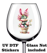 Easter Cactus Plant UV DTF