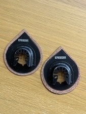 2 x Erbauer Grout Removal Blades