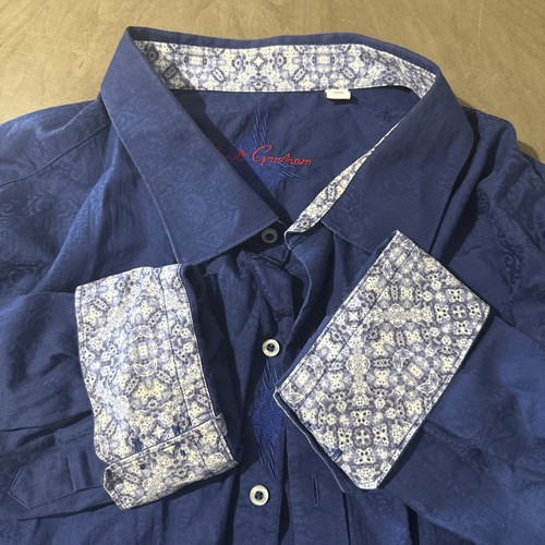Robert graham blue paisley - graham,