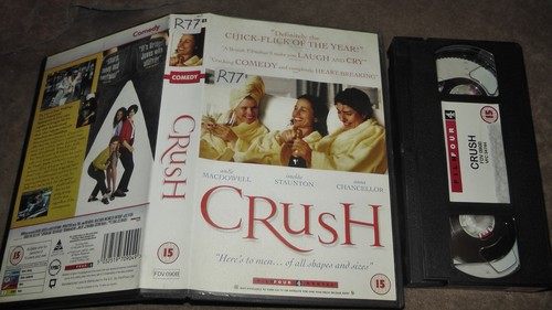 Crush vhs video - tape, box