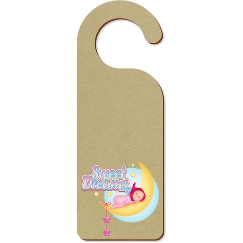 Sweet dreams door hanger - 'sweet,