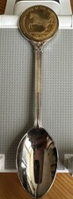 Silver-Plated Souvenir Spoon Commemorating Selton the Horse of the Year