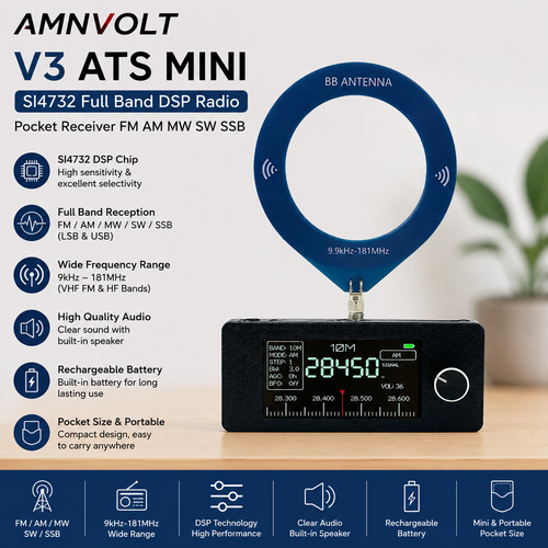 Amnvolt ats mini si4732 - amnvolt,