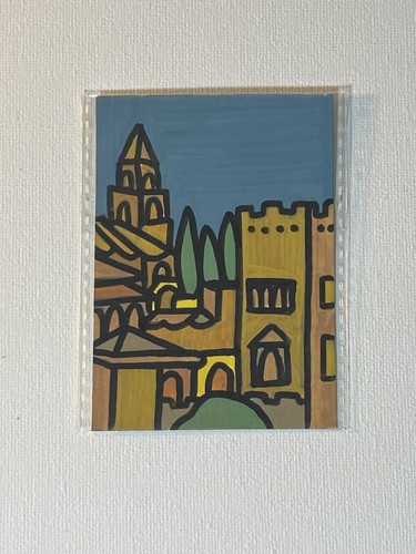 Aceo original painting - original,