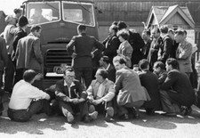 Police move clear striking