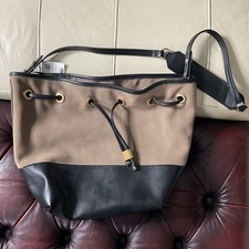 BNWT BROWN/BLACK ZARA BAG 