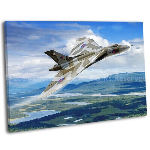 Raf avro vulcan bomber canvas - bomber,