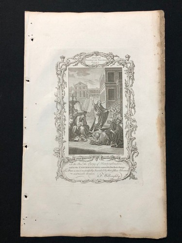 Antique bible print - bible,