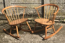 Rare ercol cowhorn adults - ercol,