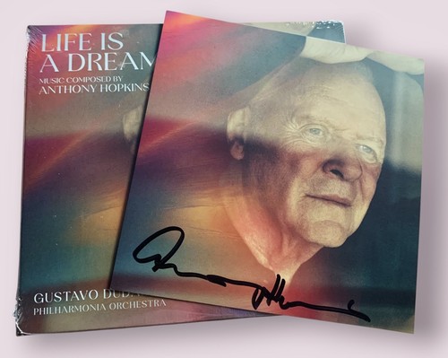 Signed anthony hopkins life - hopkins,