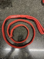 Red Slip Lead Used Good condition approx 56"  142cm Good Strong Lead