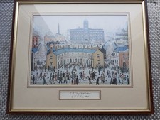 Vintage lowry framed - , art