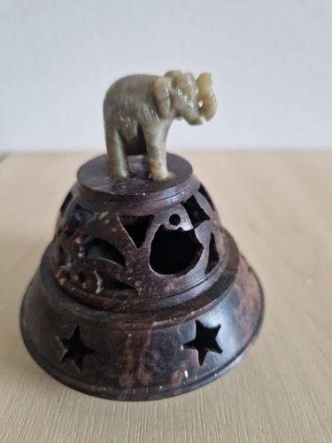Hand carved indian soapstone - hand,