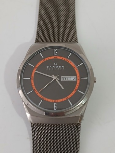 Skagen quartz men titanium - men's,