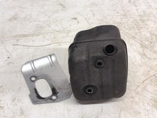GENUINE HUSQVARNA 345/350 2 STROKE PETROL CHAINSAW MUFFLER AND HEAT PLATE