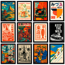 World Culture Poster A3 A4 A5