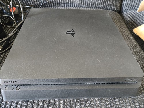 Ps4 slim black - black, 500gb