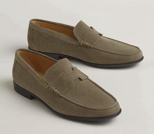 Hermès duke loafer étoupe - duke, in