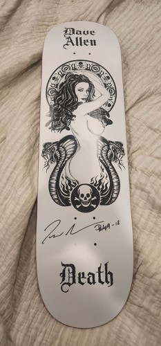 Death dave allen signed - death,