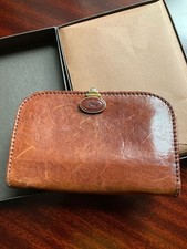 The Bridge Purse in Brown Leather In Original Box