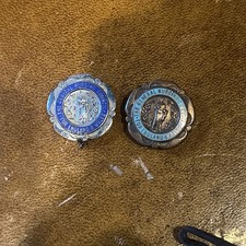 Two General Nursing Council Badges 