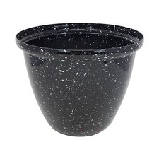 25cm Planter Honey Pot Black