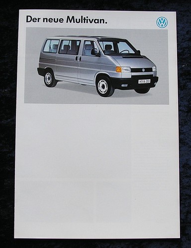 Bus multivan brochure - t4,