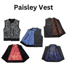 Men's Leather Vest Custom Made