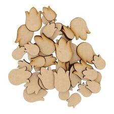 Wooden Tulip Head MDF Craft