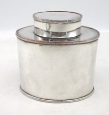Good Old Sheffield Plated Tea Caddy