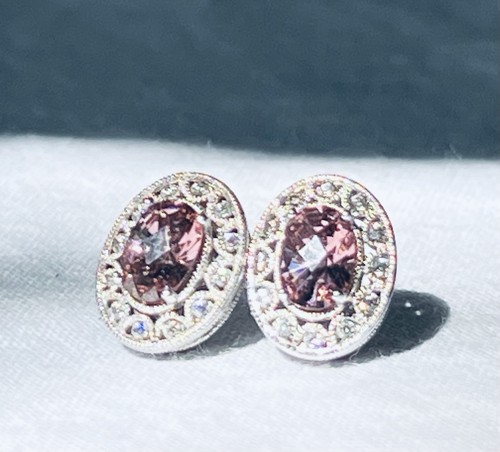 Tacori oval cut rose pink - tacori,