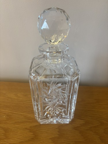 Crystal decanter pinwheel - crystal,