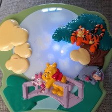 Tomy Winnie The Pooh Baby Night Light Music Projector 2004 Vintage