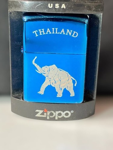 Zippo thailand elephant motif - zippo,
