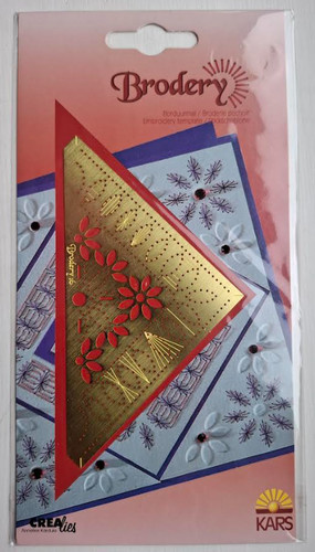 Crealies embroidery template - crealies,