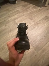 Black Military Style Boots Uk Size 8 Good for Cadets Worn For A  Month, Polished