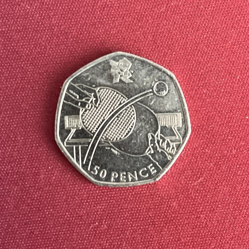 London olympic 2012 50p - olympic, coins